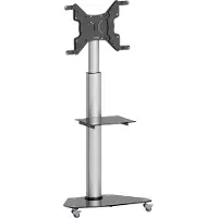 Speaka Professional SP-TVC-500 TV-Rollwagen 94,0 cm (37) - 203,2 cm (80) Bodenständer, Höhenverstellbar, Neigbar