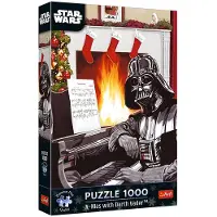 Trefl Puzzle Premium Plus 1000 - Star Wars - X-mas with Vader
