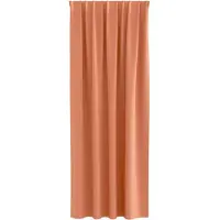 vidaXL Verdunkelungs-Vorhänge mit Ringen 2 stk. Terrakotta Polyester