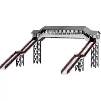 Faller ueberdachte Fussgaengerbruecke