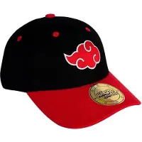 Abystyle Cappellino Naruto Shippuden : Akatsuki (rosso e nero) (ax2)