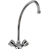 Gastro-Inox Monoblock Mischbatterie mit Drehreglern, Länge 200mm