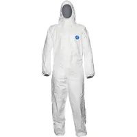 Magni DuPont Tyvek 400 Dual Chemikalienschutzkleidung, KategorieII, Typ 5 und 6 Vorderseite aus Tyvek Eins