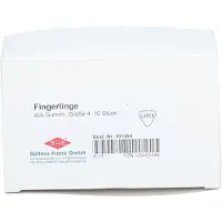 Frank Fingerling Gummi Gr.4 transparent 10 St