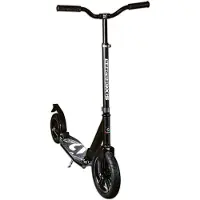 Globber SIX DEGREES Aluminium Scooter mit Luftbereifung und Federung, 300/205 mm, ABEC 7, höhenverstellbar, , schwarz