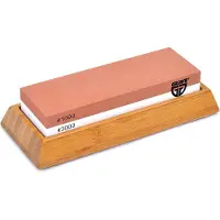 Gräwe Wetzstein Körnung 1000/3000 mit Bambushalter