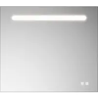 Burgbad Eqio Leuchtspiegel mit LED-Beleuchtung, 1 Sensorschalter, Handyhalter, 800x30x700mm, SIIX080PN258