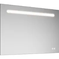 Burgbad Eqio Leuchtspiegel mit LED-Beleuchtung, 1 Sensorschalter, Handyhalter, 1000x30x700mm, SIIX100PN258