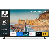 Thomson 40FG2S15, 101,6 cm (40"), 1920 x 1080 Pixel, LCD, Smart-TV, WLAN, Schwarz