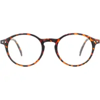 Montana Runde Matte Braun Schildkröte Unisex Frauen Brillenfassungen