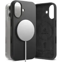 Ringke Silikon Magnetische MagSafe Hülle für iPhone 17 - Lila