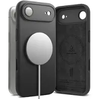 Ringke Silikon Magnetische MagSafe Hülle für iPhone 17 Air - Schwarz