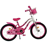 Volare – Kinderfahrrad 18" – Lovely Pink Weiß
