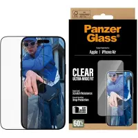 PanzerGlass Ultra-Wide Fit Antibakterieller Displayschutz mit Applikator für das Apple iPhone Air