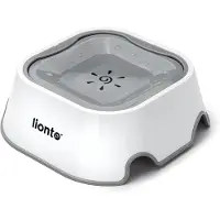 Lionto Wassernapf 1 Liter Anti-Schlabber 2-in-1 Napf mit schwimmender Scheibe, spritzfrei & hygienisch