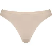 Naturana Stringtanga "The Thursday", Damen, Gr. 38, 1 Stk., beige (light beige), Obermaterial: 76% Polyamid, 24% Elasthan, unifarben, Unterhosen Stringtanga, feminin, elastisch, bequem, eng, weich
