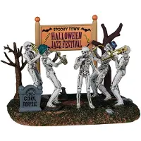 Lemax Spooky Town Halloween Jazz Festival 13 x 15 x 12 cm Halloween