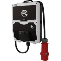 Doktorvolt Mobiles Ladegerät Wallbox Ladestation 11 kW Typ 2 mit 16A CEE Stecker