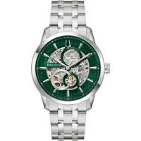 Bulova 96A329 Herrenuhr Klassik Automatik 40mm 3ATM