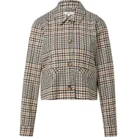 Comma Jacket Indoor Beige Größe: 42 | Leichte Jacken Outlet | Damen | Braun