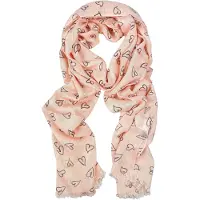 Collezione alessandro Modeschal "Babsi" 1 Stk. aus feinster Viskose mit Herzdruck