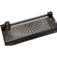 Olympia A 245 Combo Laminator schwarz-silber fuer A4 Stauloesehebel 3-5min Aufwaermzeit 380mm pro min 0,08-