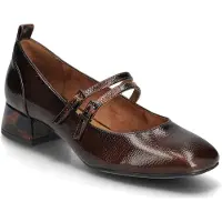 Tamaris Damen Riemchenpumps mit Karree Form und kleinem Blockabsatz 1-22318-43, Größe:39 EU, Farbe:Braun