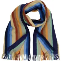 Collezione alessandro Wollschal "Farbstreifen" 1 Stk. in modischen Farben, Made in Italy
