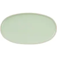 Asa selection Ovaler Teller Semana Herb Green 28,5 x 16 cm