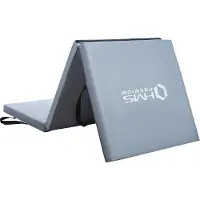 HMS MGS02 Faltbare Gymnastikmatte 180x60x5cm Weichbodenmatte Blau