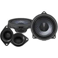 Alpine DP2-45C-B | 12 cm (4,5-Zoll) 2-WEGE-KOMPONENTEN-LAUTSPRECHER für BMW 3er und 4er Reihe