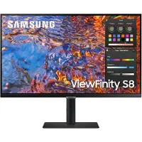 Samsung S80PB, 68,6 cm (27"), 3840 x 2160 Pixel, 4K Ultra HD, LCD, 5 ms, Schwarz