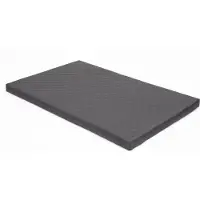 TexCorp Weiche Hundematratze, Bequemes Hundesofa - Hundekissen, Hundekorb und Tierbett in Grau 81x50 cm