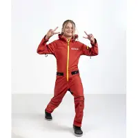 Dirtlej DirtSuit Kids Edition V.2.0 | Einteiler chili / yellow 128 - 1