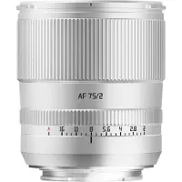 TTArtisan AF 75mm f2 Sony FE (Vollformat) silber