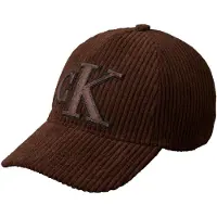 Calvin Klein Felt Monogram Patch Cap Chocolate Martini Größe: OS | Hüte Outlet | Herren | Braun