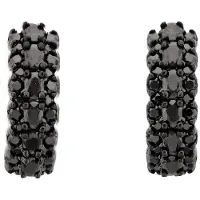 NAEMI Women Earrings in Black | Gr.: onesize