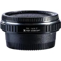 K&F Concept K&F Objektivadapter Pentax K - Nikon F (mit Glas)