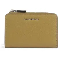 Coccinelle Metallic Shiny Smooth Leather Card Holder