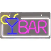 SBS LED-Schild „Chill Time Ready“ mit Neon-Effekt für den Innenbereich