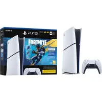 PS PlayStation 5 Slim Digital - Fortnite Flowering Chaos Bundle