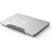 Uag Essential Armor Laptop Cover für das Apple MacBook Air 13 Zoll (2022 / 2024 M3 / 2025 M4 / 2026 M5) - Ice