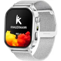 Knauermann PRO 4 (2026) Smartwatch mit Anruf & SOS Funktion 1 St
