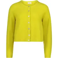 Cartoon Strick-Cardigan Damen gelb, 36 830321-0002-00360