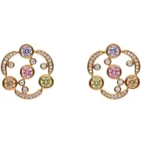 NAEMI Women Earrings in Gold Multicolor | Gr.: onesize
