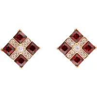 NAEMI Women Earrings in Rose Gold Red | Gr.: onesize