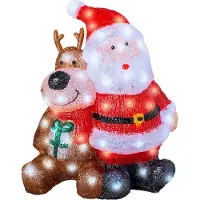 Lumineo Weihnachtsmann Lumineo Dekoration und