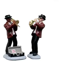 Lemax Jazz-Duo 12 x 4 x 18 cm 2 Stück Weihnachtsdorf