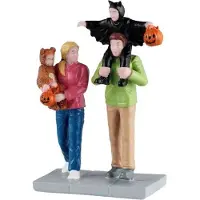 Lemax Nachbarschaft Trick-or-Treaters 12 x 4 x 18 cm Halloween