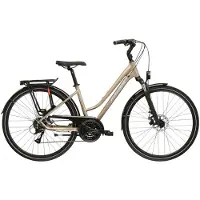 KROSS Trekkingrad "Damen-Trekkingrad 28" Trans 3.0 Braun 24 Gänge" 24 Gang Shimano ACERA M3020 Schaltwerk Kettenschaltung